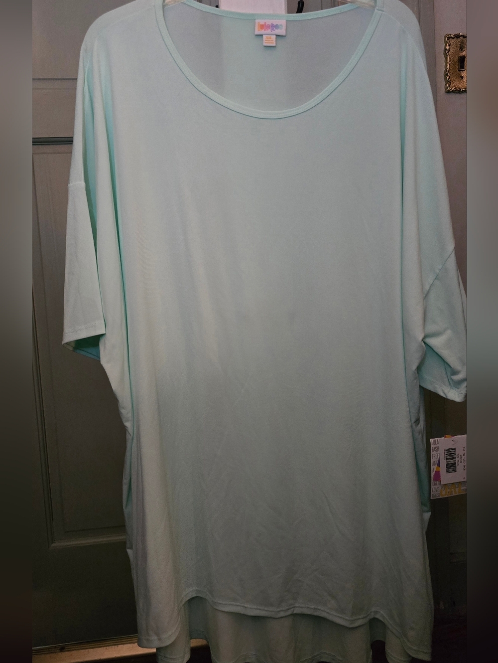 NWT LuLaRoe Irma Mint Scoop Neck Tunic